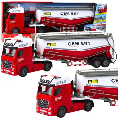 Produktbild von Zementtankwagen mit Wasserausgießfunktion, Lichtern und Geräuschen