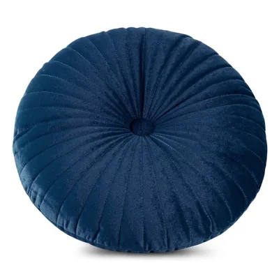 Obrázek produktu pro Eurofirany dekorativní polštář kulatý modrý 20 cm x 40 cm