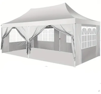 Produktbild von Festzelt - Partyzelt - Pavillon - Gartenzelt - Überdachung - Pop-up-Zelt - 3,05 x 6,1 m