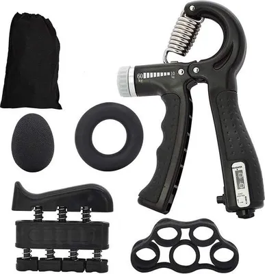 Produktbild von Famanu Handtrainer zur Kraftsteigerung - Verstellbar 5-60 kg