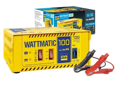 Image de GYS Wattmatic 100 024823 Chargeur de voiture 6 V, 12 V 3.5 A 6.5 A (024823)