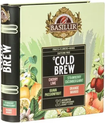 Produktbild von Basilur-COLD BREW Assorted in Beuteln - 32 x 2 g