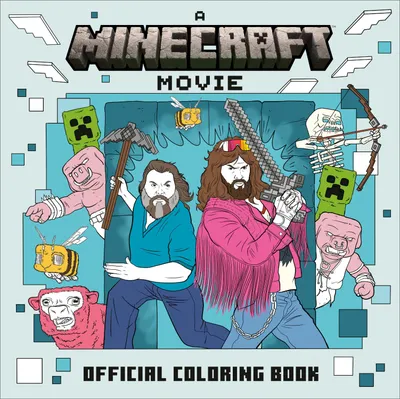 Produktbild von A Minecraft Movie Official Coloring Book