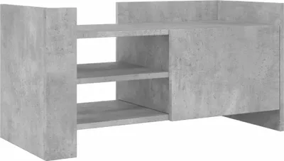 Obrázok produktu pre vidaXL TV skrinka betónová sivá 80x35x40 cm materiál na báze dreva