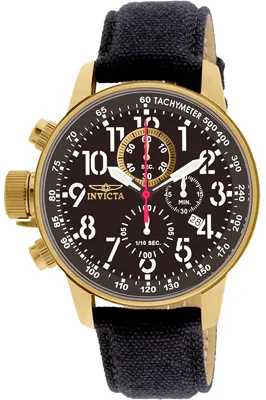 Zdjęcie produktu dla Invicta I-Force 1515 Zegarek Męski - Mechanizm Kwarcowy - Stal Nierdzewna z Czarną Tarcza - 46 mm