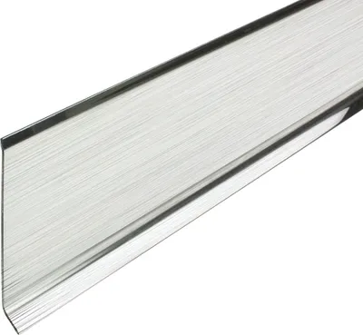 Obrázek produktu pro AP39 soklová lišta na nalepení STANDARD ACARA, nerez V2A kartáč, 60 mm, 2,5 m