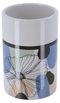 Produktbild von Dolomitenbecher rund bedruckt - flowers - Tendance