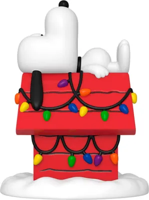 Produktbild von POP-Figur Deluxe Peanuts Snoopy mit Hundehü tte