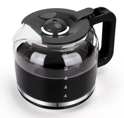 Glaskanne für Kaffeemaschine, 12 Tassen (1,5 L), 950 W, hitzebeständig