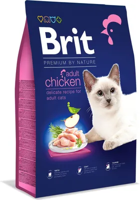 Zdjęcie produktu dla Brit Premium By Nature Adult Cat Chicken 8kg