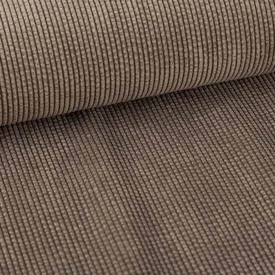 Produktbild von Cord Stoff Bubble Bekleidungsstoff Dekostoff taupe 1,45m