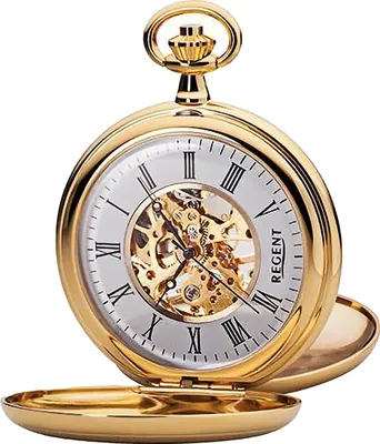 Produktbild von Regent Herren Uhr Armbanduhr Handaufzug Mechanisch Taschenuhren D2URP701