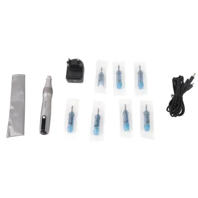 Image de Stylo cosmétique électrique pour les soins de la peau – applicateur roll-on avec différents embouts