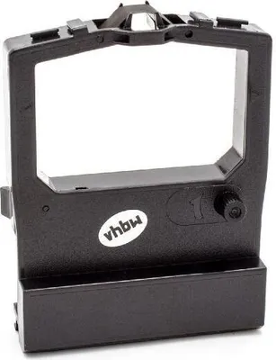 Produktbild von vhbw Farbband Schriftband kompatibel mit OKI Microline 8358, ML520, 591, 590, 521, 520, 390, 182, ML390, ML182 Nadeldrucker, Bondrucker - Schwarz