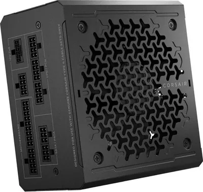 Obrázek produktu pro Napájecí zdroj CORSAIR RMe Series RM1000e, 1000 W, plně modulární, 80 PLUS Gold, ATX, černý