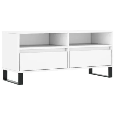 Produktbild von TV-Schrank Weiß 100x34,5x44,5 cm Holzwerkstoff