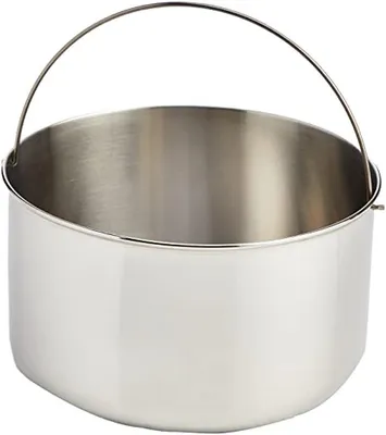 Productafbeelding van Snelkookpan Accessoires - Stoommand Roestvrij Staal - Gezond Koken - Optimaliseert Stoomgaren - Diameter 18 cm - Zilverkleurig