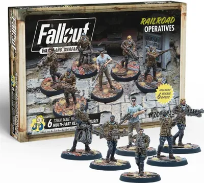 Obrázok produktu pre Fallout Railroad Operatives - Rozšírenie pre hru s miniatúrami - ENG edícia