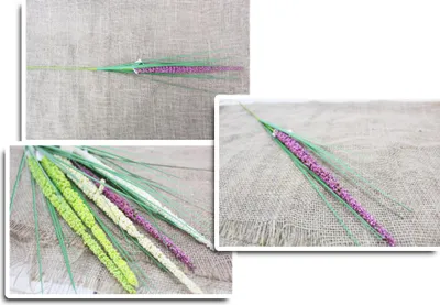 Obrázok produktu pre Tráva 10Szt Jednorazové pridanie jemných guľôčok (33X2 cm) Mix - 68Cm Cv07352-Mix