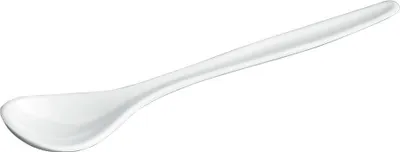 Produktbild von Home Xpert 10er Pack Eierlöffel, Babylöffel, Joghurtlöffel, 14,5 cm, weiß