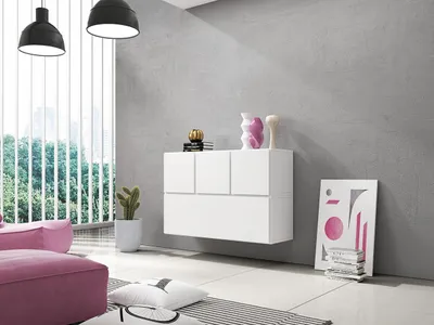 Image de Mur de salon NORMANDIA 13 – blanc