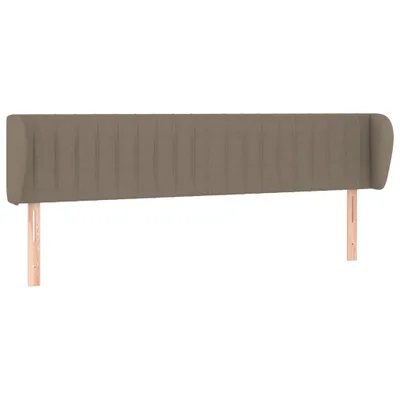 Produktbild von Kopfteil mit Ohren Taupe 163x23x78/88 cm Stoff