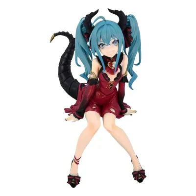 Produktbild von Hatsune Miku Noodle Stopper PVC Statue Hatsune Miku Villain Red Color ver. 16 cm