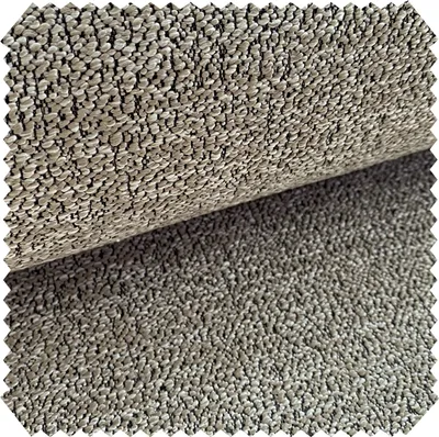 Productafbeelding van novely® ELMSTEIN - Zachte bouclé-stoffering voor meubels met een 3D-kieseloptiek - Duurzame structuurstof - Gemakkelijk te onderhouden rol van 1 meter - Kleur: 15 Beige