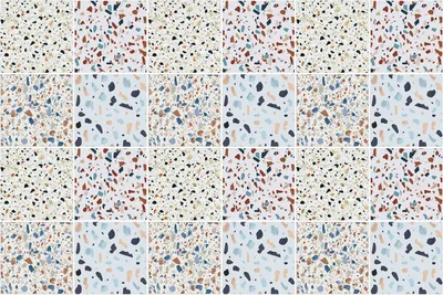 Produktbild von Fliesenaufkleber 20 x 20 cm – 24 Stück – Selbstklebend – Wasserfest – Pflegeleicht – Hitzebeständig – Für Küche & Bad – Mosaik mit Steinen