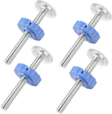 Produktbild von Kinderbeugungssicherheitsschutz - Kinderbeugungsschutz - 4 Stück - Blau - 90 mm