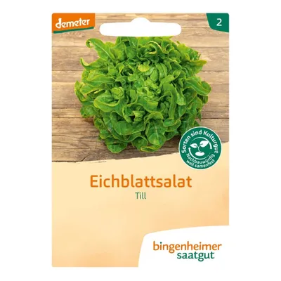 Produktbild von Bingenheimer Saatgut Eichblattsalat Till Pflücksala 1 Stück