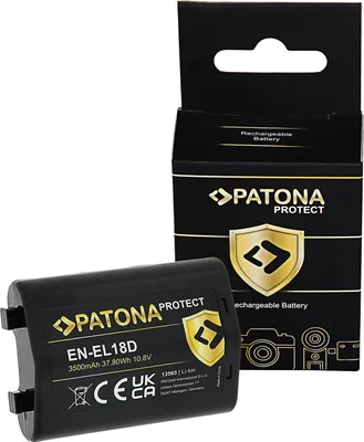 Obrázok produktu pre Kompatibilná batéria PATONA PROTECT Nikon Z9 D6 EN-EL18D