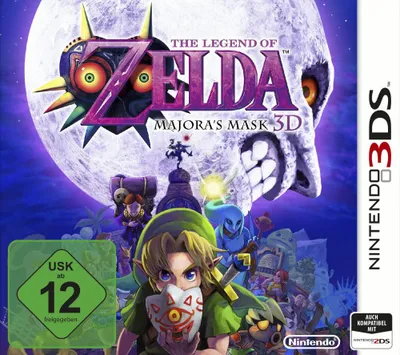 Obrázek produktu pro Nintendo The Legend of Zelda: Majora's Mask 3D, Nintendo 3DS, Fyzické médium