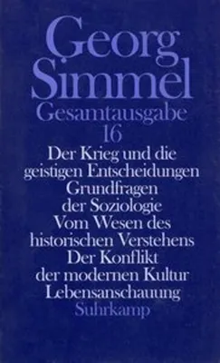 Obrázek produktu pro Simmel, G: Gesamtausgabe in 24 Bänden