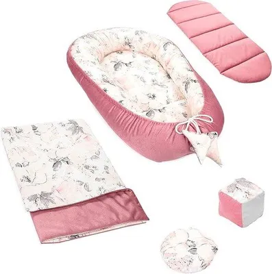 Produktbild von Babykissen Reiswieg 100% Baumwolle Anti-allergisch - kleines Babynest
