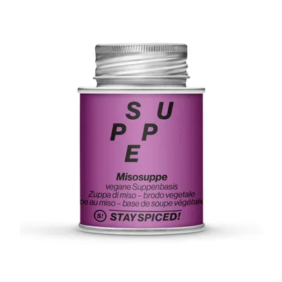 Produktbild von STAY SPICED ! Miso Soup | Premium Miso Suppenbasis, 130 g