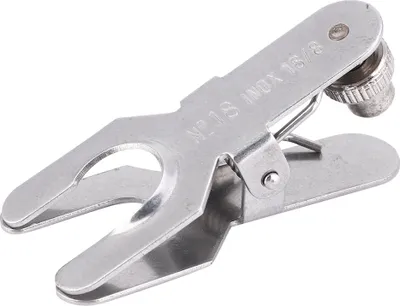 Produktbild von Edelstahl-Laborklemme, Quetschklemme, Glaskugelklemme, Laborwerkzeuge 18#
