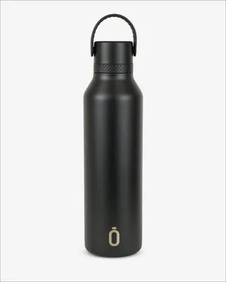 Produktbild von Runbott Mii Edelstahl-Isolierflasche – 1L, Schwarz