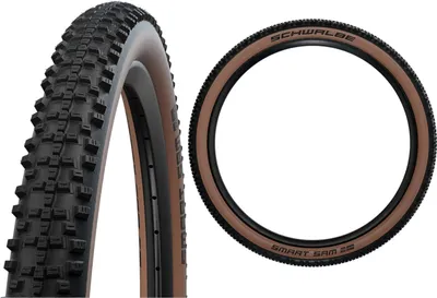 Zdjęcie produktu dla Opona Schwalbe Smart Sam Performance DD E-50, 27,5" x 2,60", brązowa
