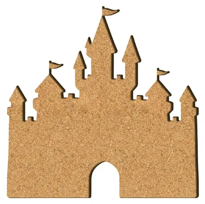 Immagine prodotto di Lavagna magnetica "Kurkbord Sprookje" marrone, dimensioni 30 x 39 cm, ideale per l'ufficio e la casa