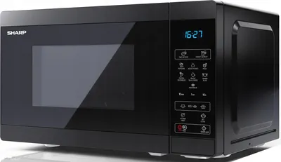 Produktbild von Sharp Mikrowelle 20L mit elektronischer Steuerung, 8 Programmen, Eco YC-MS02E-B