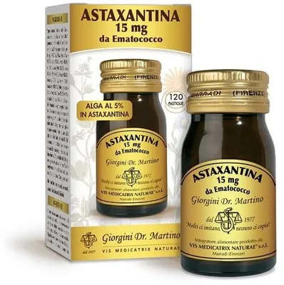 Immagine prodotto di Astaxantina 120 Pastiglie Hematococcus Pluvialis