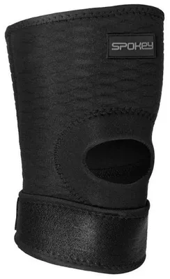 Produktbild von Lafe Kniegelenkbandage, Größe L, schwarz – Spokey