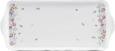 Produktbild von Tablett quadratisch, Porzellan, 36 cm, RoseLine, Leander