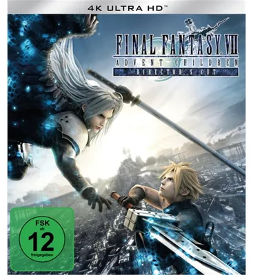 Zdjęcie produktu dla PLAION 1129696, Film, Blu-ray, Niemiecki, Angielski, Francuska, Hiszpański, Japońska, 126 min, Final Fantasy VII: Advent Children, Science Fiction