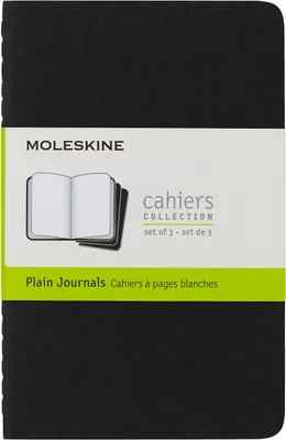 Produktbild von Moleskine Cahier Notizbücher ca. DIN A6 blanko Anzahl der Seiten 64 - A6