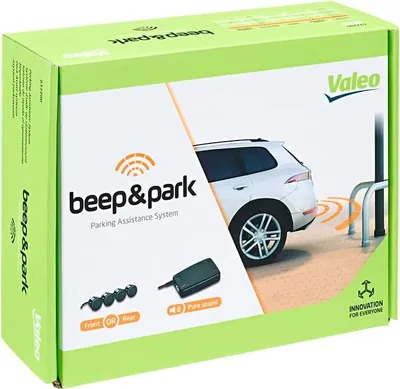 Produktbild von VALEO 632200 Einparkhilfe Beep&Park Kit: 4x Sensoren + 1 Lautsprecher Fronteinbau oder Heckeinbau