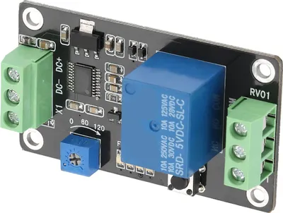 Zdjęcie produktu dla Przekaźnik czasowy z opóźnieniem samoblokujący Przełącznik czasowy Super 555 Timer DC 5V