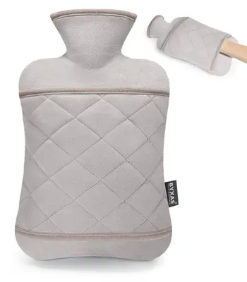 Produktbild von Wärmflasche Wärmflasche mit Bezug Handwärmer - 1,8 l - PVC - Mit Bezug