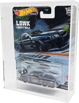 Produktbild von Hot Wheels Premium Acrylgehäuse 2er-Pack